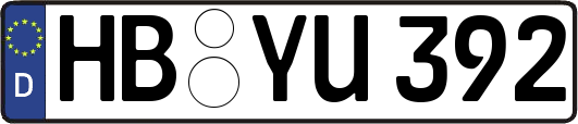 HB-YU392