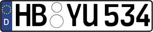 HB-YU534