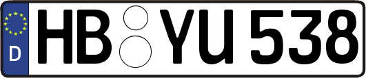 HB-YU538