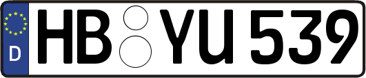 HB-YU539