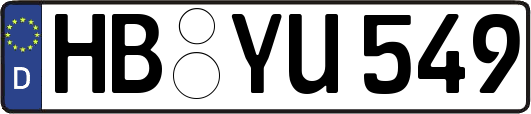 HB-YU549
