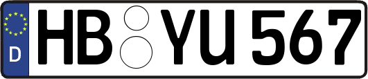 HB-YU567