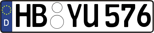 HB-YU576