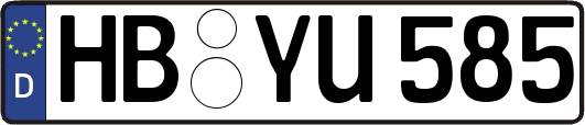 HB-YU585