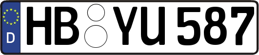 HB-YU587