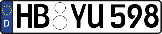HB-YU598