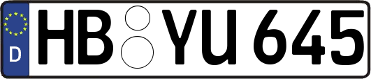 HB-YU645