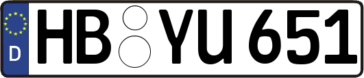 HB-YU651