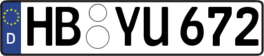 HB-YU672