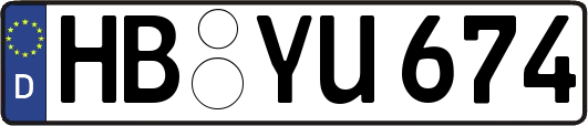 HB-YU674