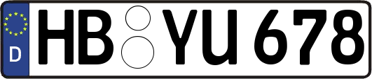 HB-YU678