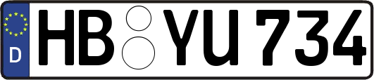 HB-YU734