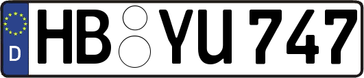 HB-YU747