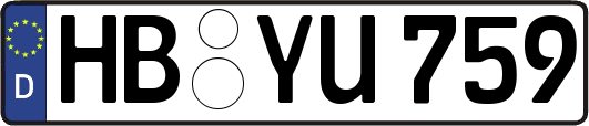 HB-YU759