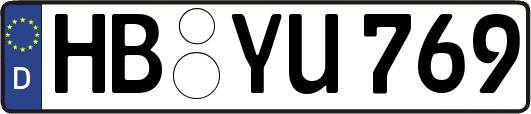 HB-YU769