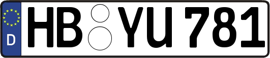 HB-YU781
