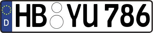 HB-YU786