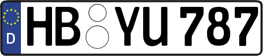 HB-YU787