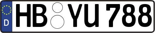 HB-YU788
