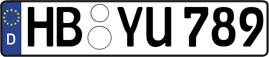 HB-YU789