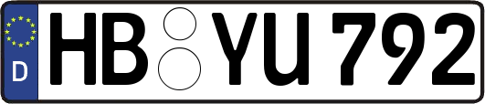 HB-YU792