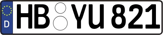 HB-YU821
