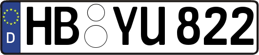 HB-YU822