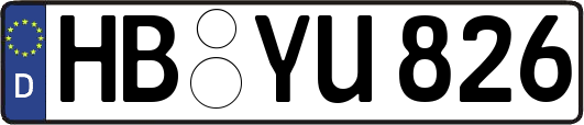 HB-YU826