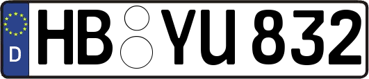 HB-YU832