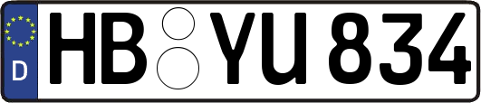 HB-YU834