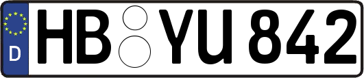 HB-YU842