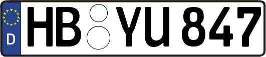 HB-YU847