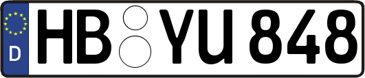 HB-YU848