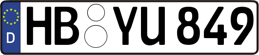 HB-YU849