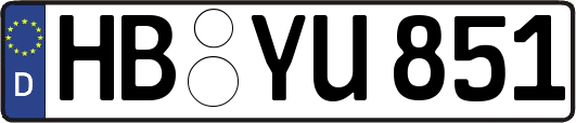 HB-YU851