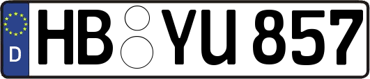 HB-YU857