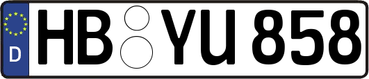 HB-YU858
