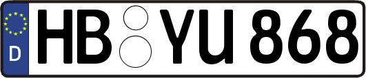 HB-YU868