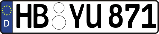 HB-YU871