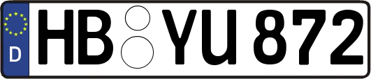 HB-YU872