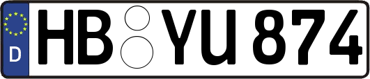 HB-YU874