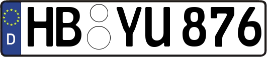 HB-YU876