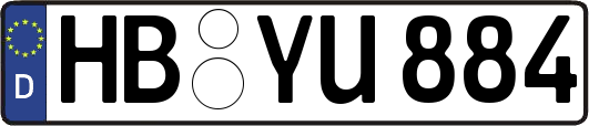 HB-YU884