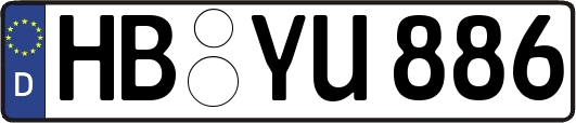 HB-YU886