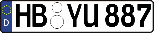 HB-YU887