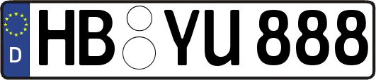 HB-YU888