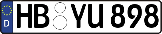 HB-YU898