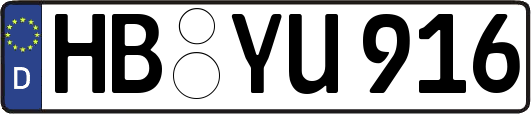 HB-YU916