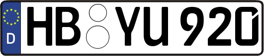HB-YU920