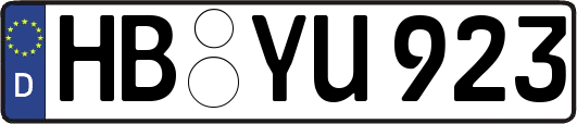 HB-YU923